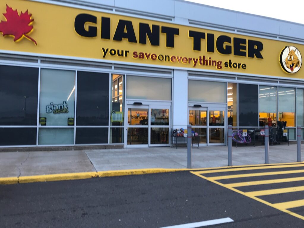 Giant Tiger, Wal Mart, Commercial Epoxy Coatings